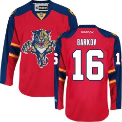 Adult Authentic Florida Panthers Aleksander Barkov Red Home Official Reebok Jersey